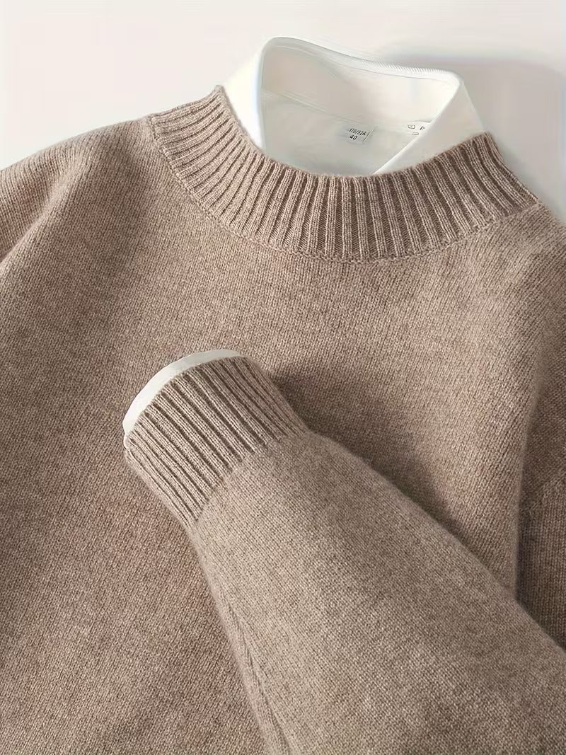 Męski Sweter 100% Wełna