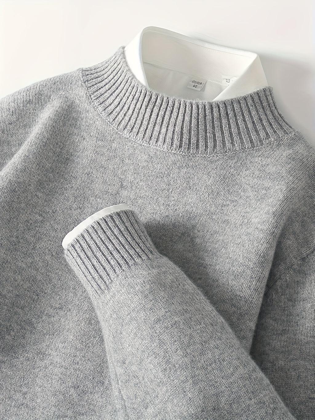 Męski Sweter 100% Wełna