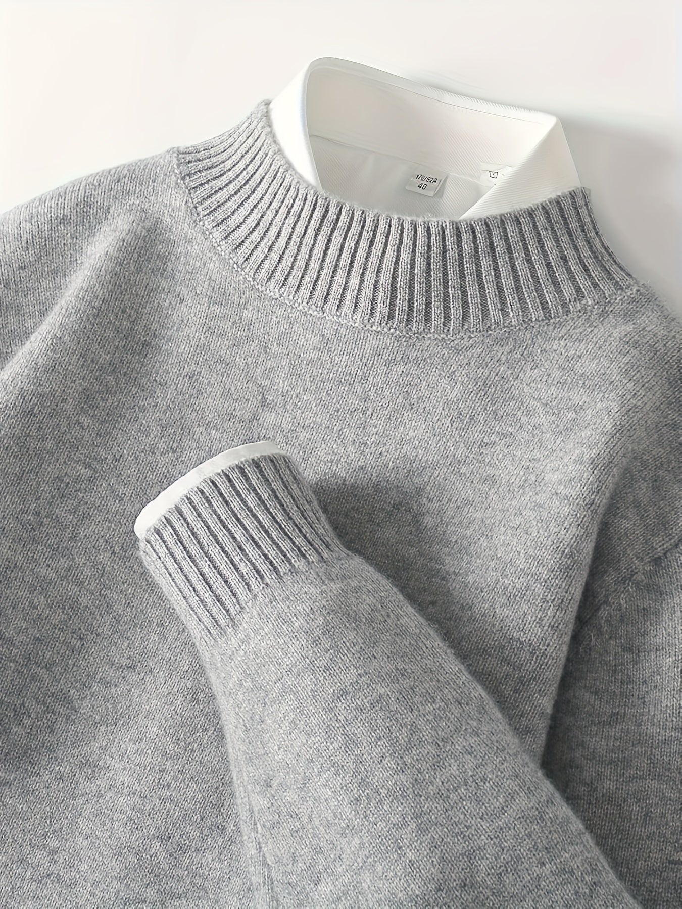 Męski Sweter 100% Wełna