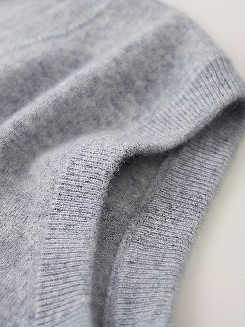 Męski Kardigan 100% Wełna