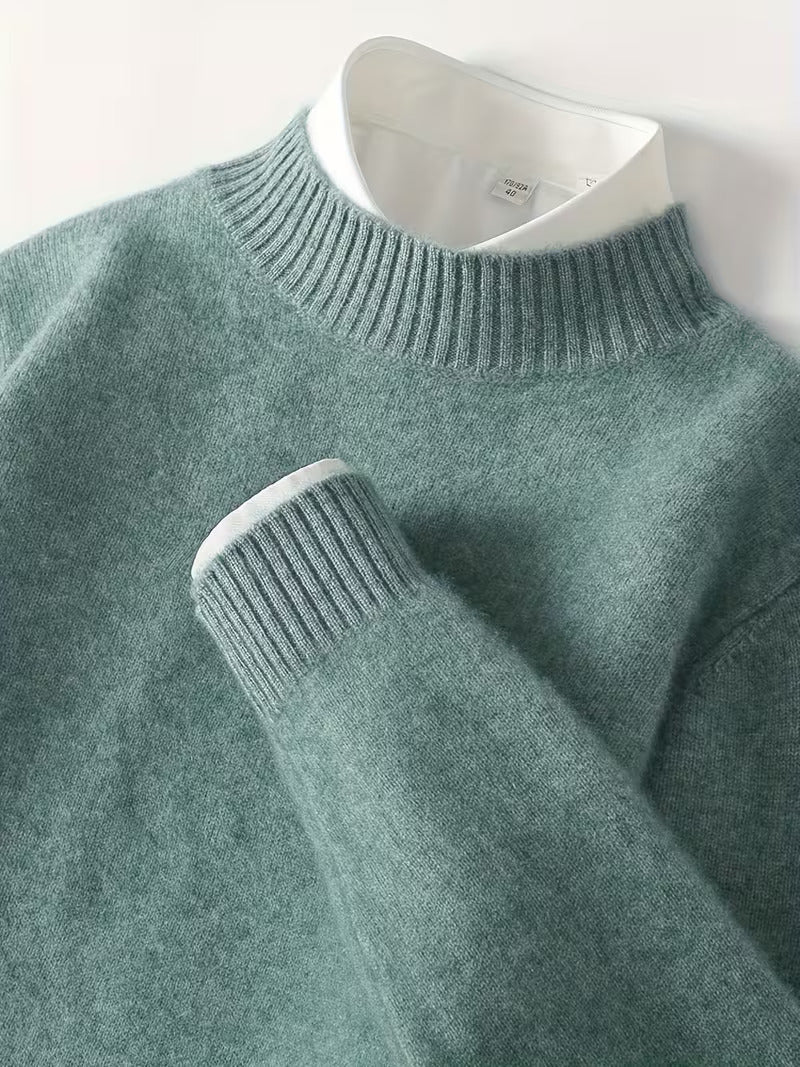 Męski Sweter 100% Wełna