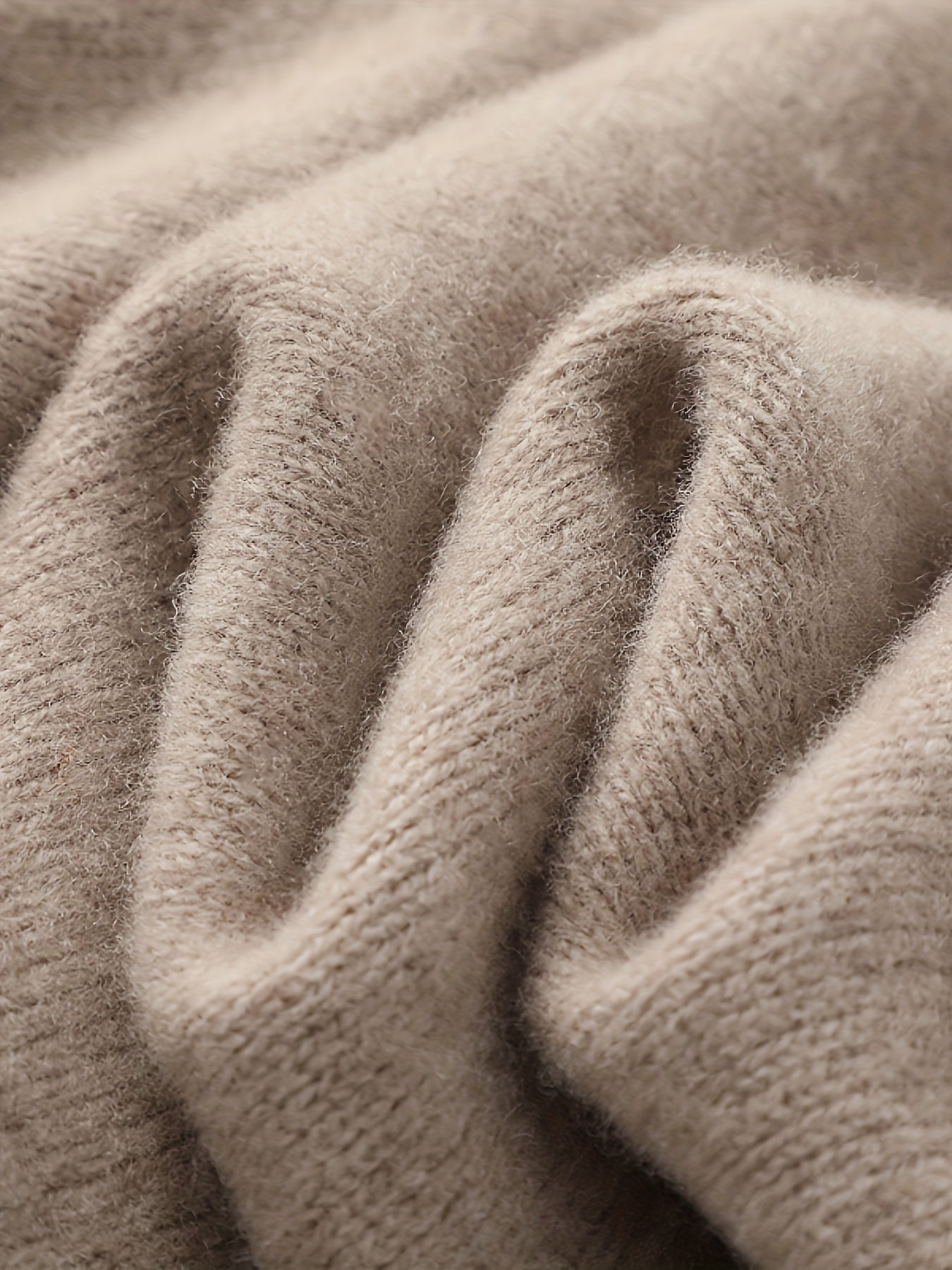 Sweter Męski z Kołnierzem 100% Wełna