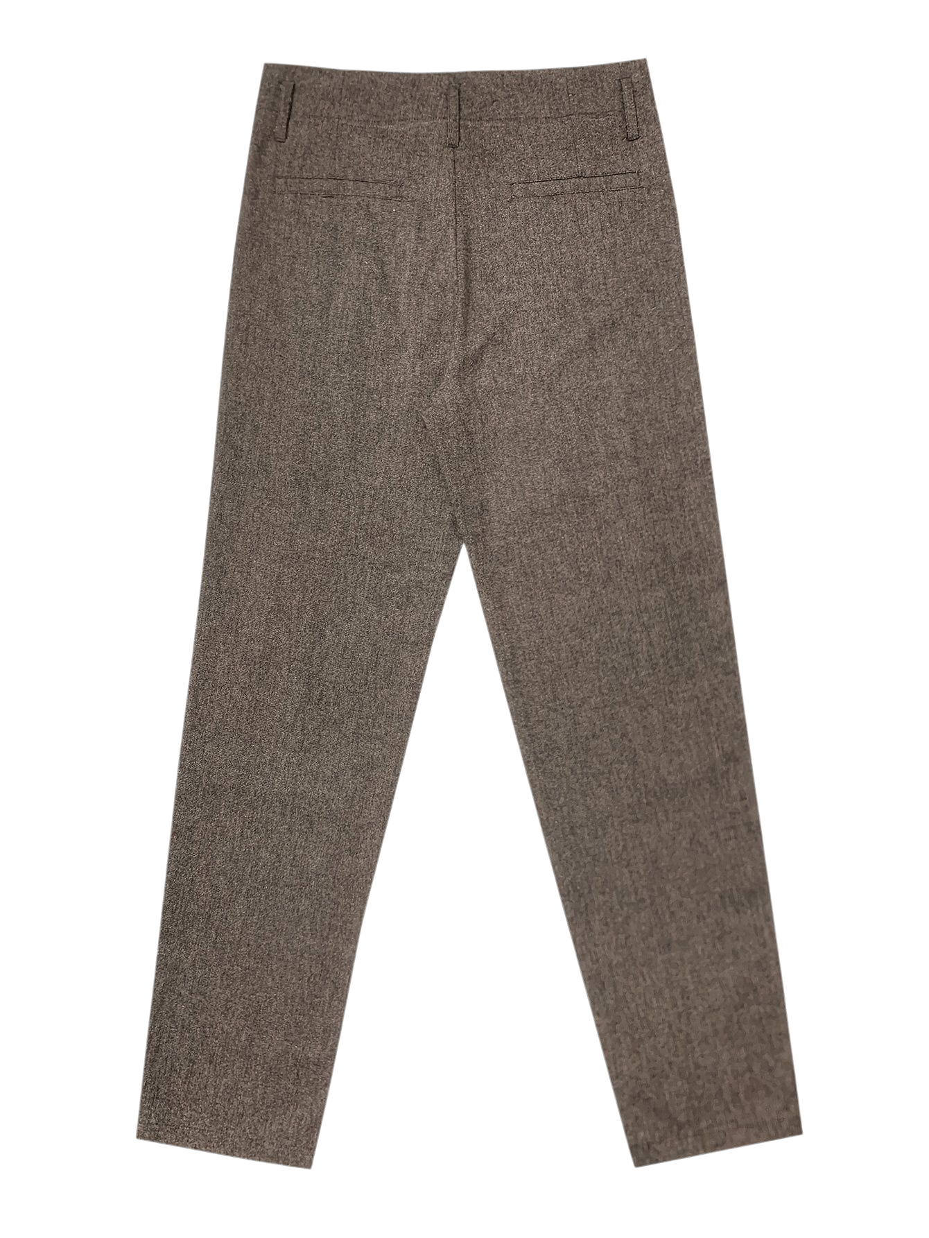 Męskie spodnie z mieszanki wełny