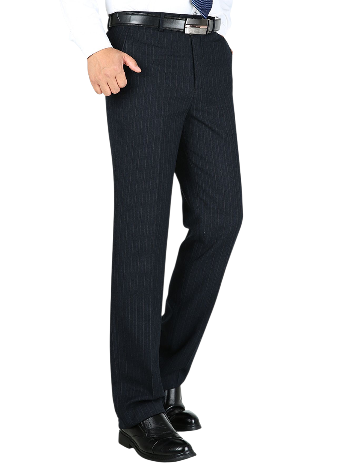 Męskie spodnie z mieszanki bawełny