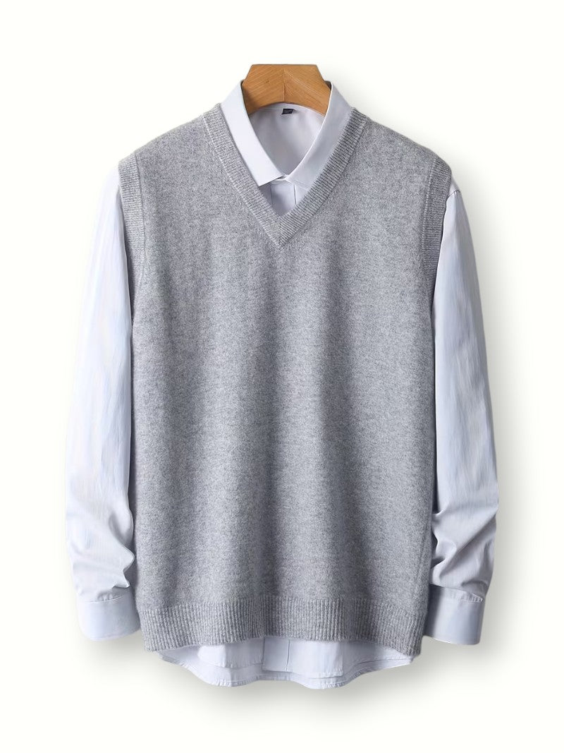 Męski Kardigan 100% Wełna