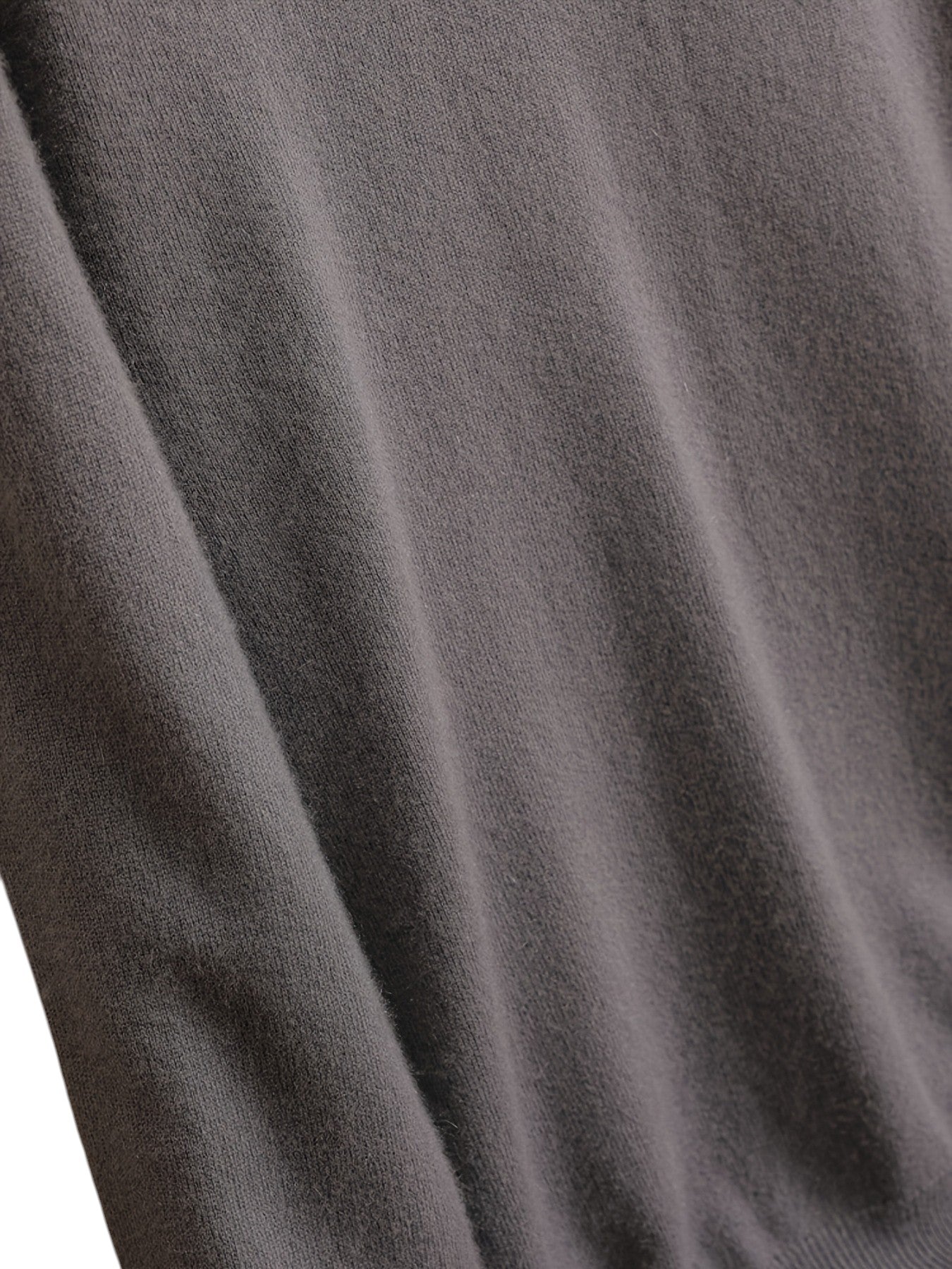 Szary Sweter 100% Wełny Męski